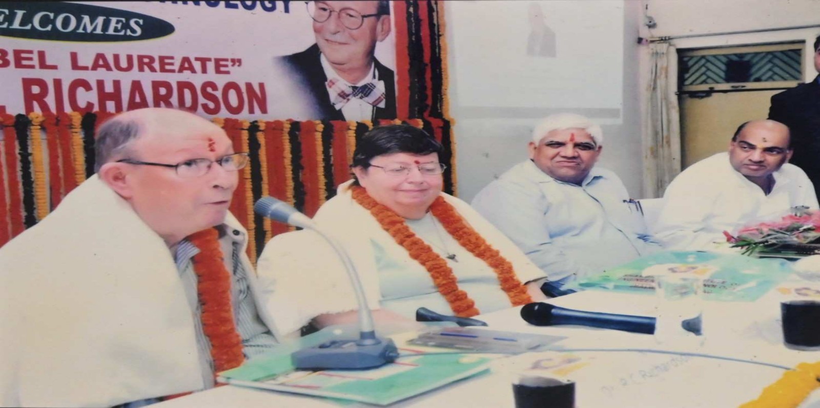 Dr. Robert C. Richardson .Noble Laureate Prof R.C. Tripathi Dr.K.K.Tewari